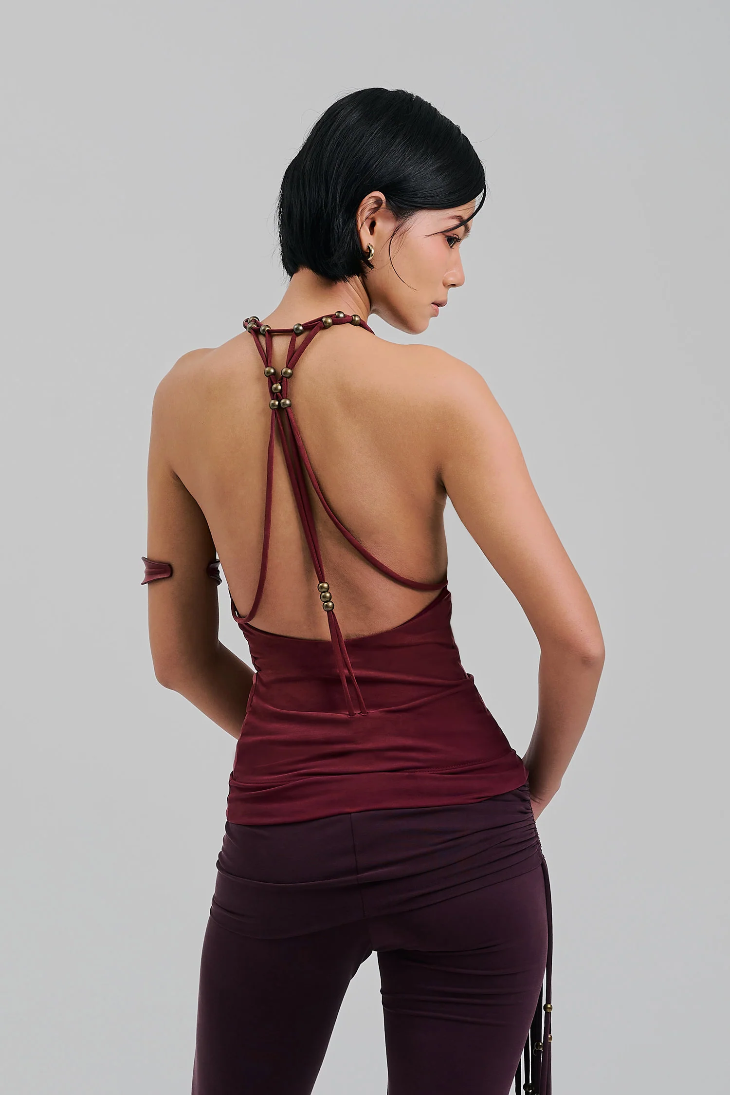AMULET TOP MAROON - Image 3