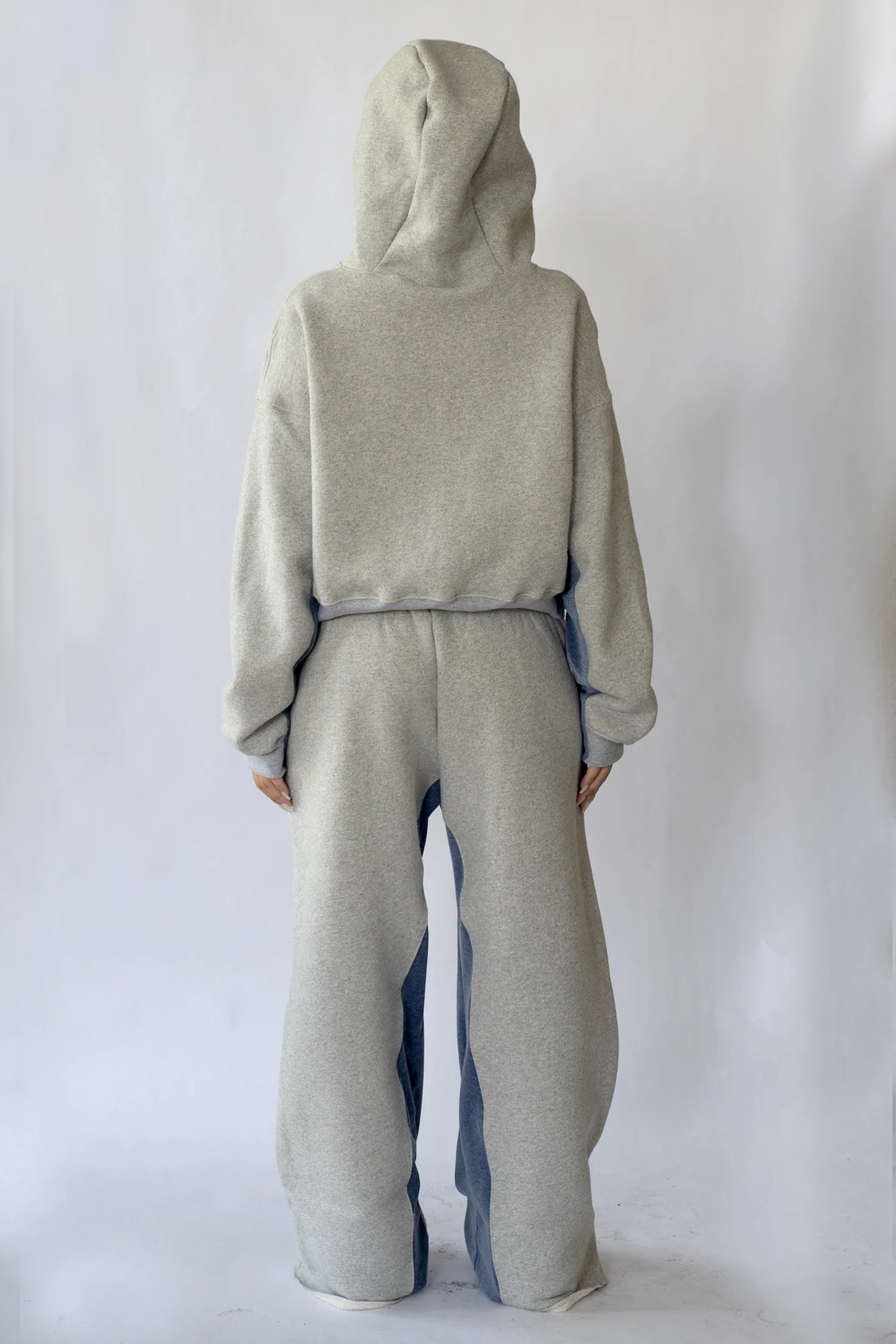 Orion Zip Up Hoodie in Fog - Image 5