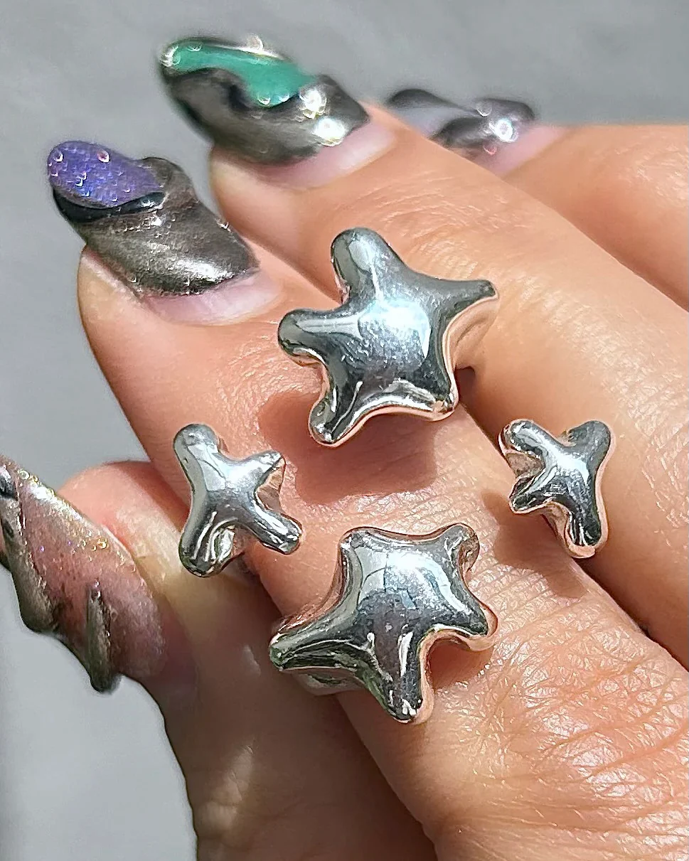 Chunky Star Ring - Image 3