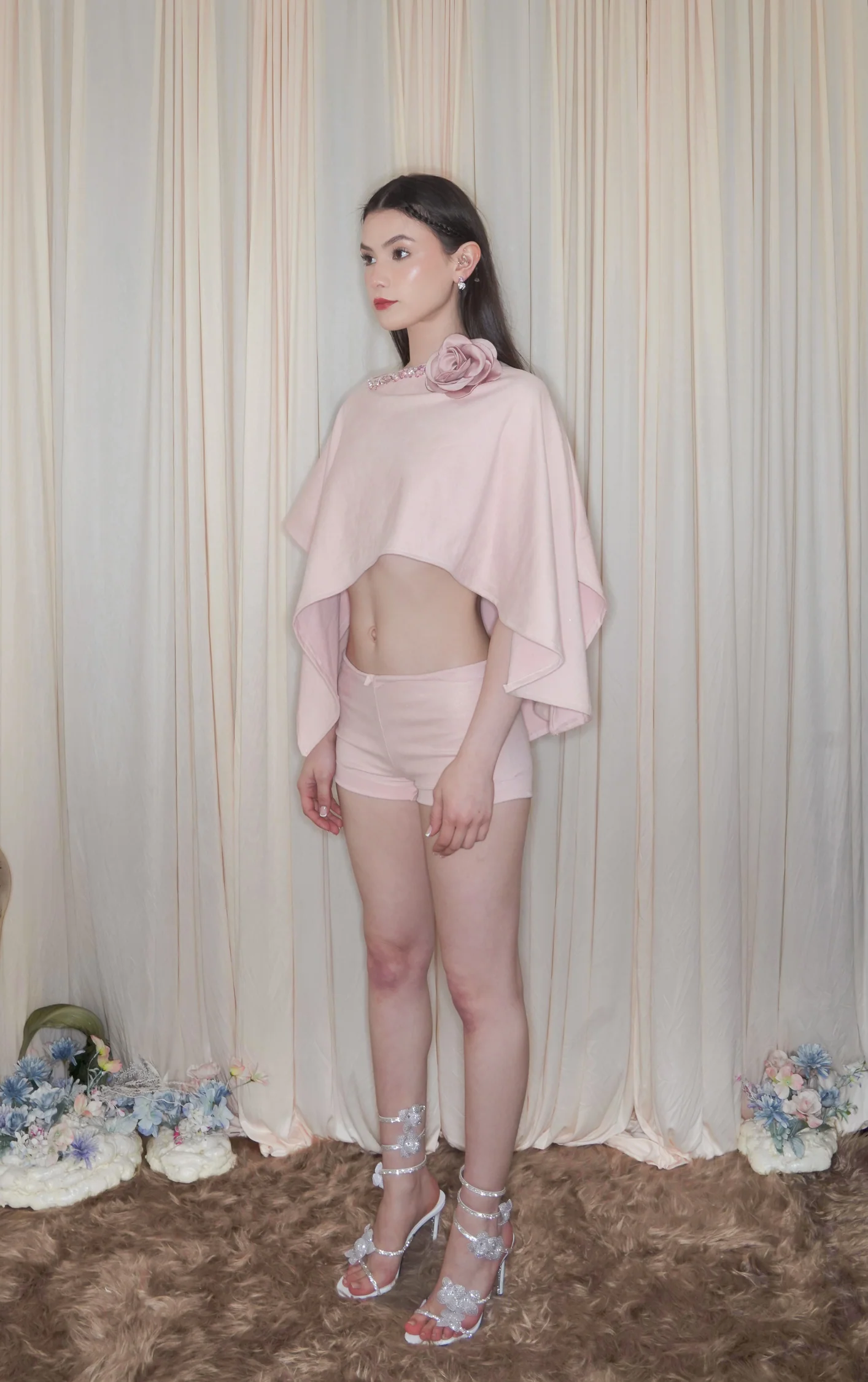 GARDEN SANCTUM SUEDE CAPE - Image 3