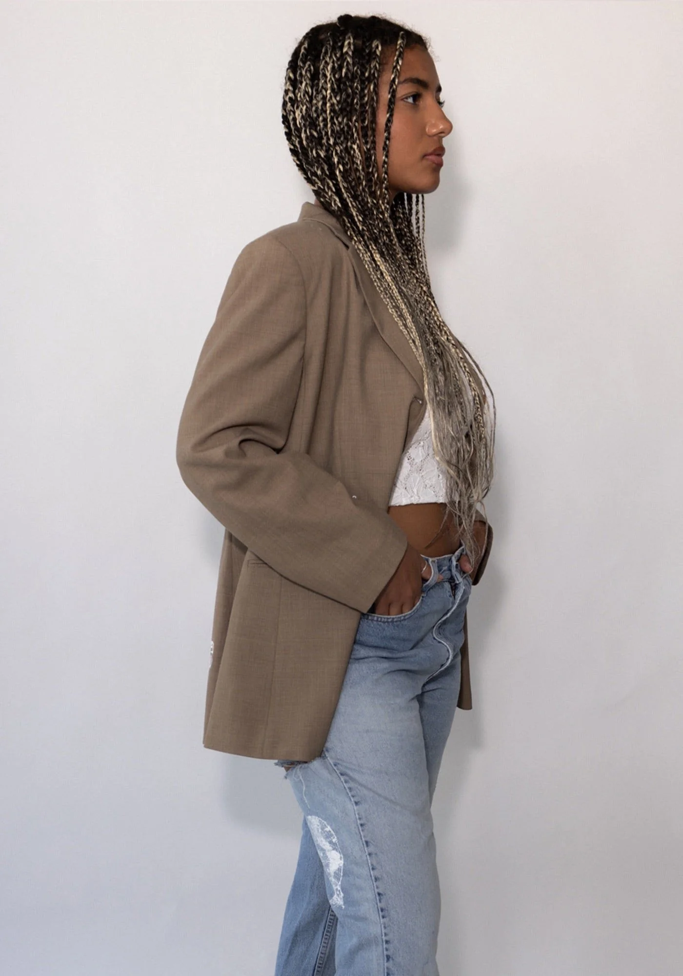 Lincoln Tan Blazer - Image 3