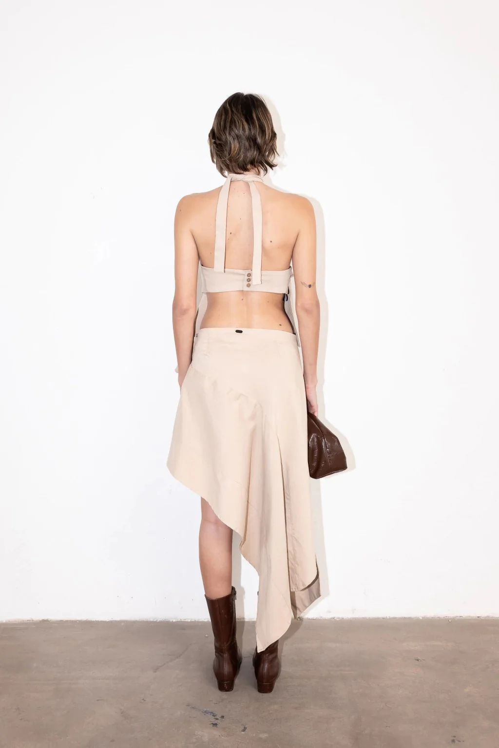 Magnetismo Skirt Beige - Image 4