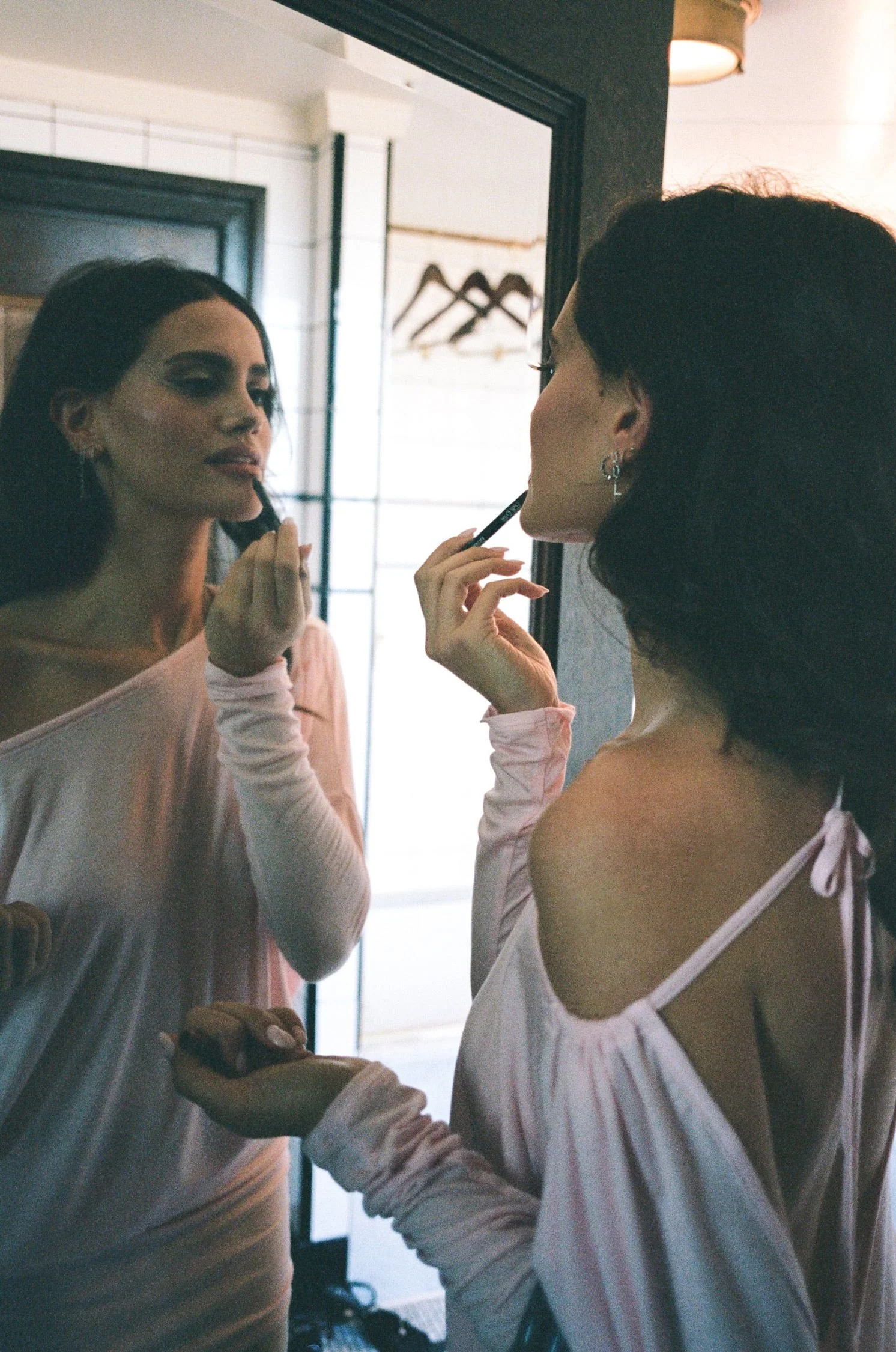 The Julia Dress in Ballet Pink - Image 4