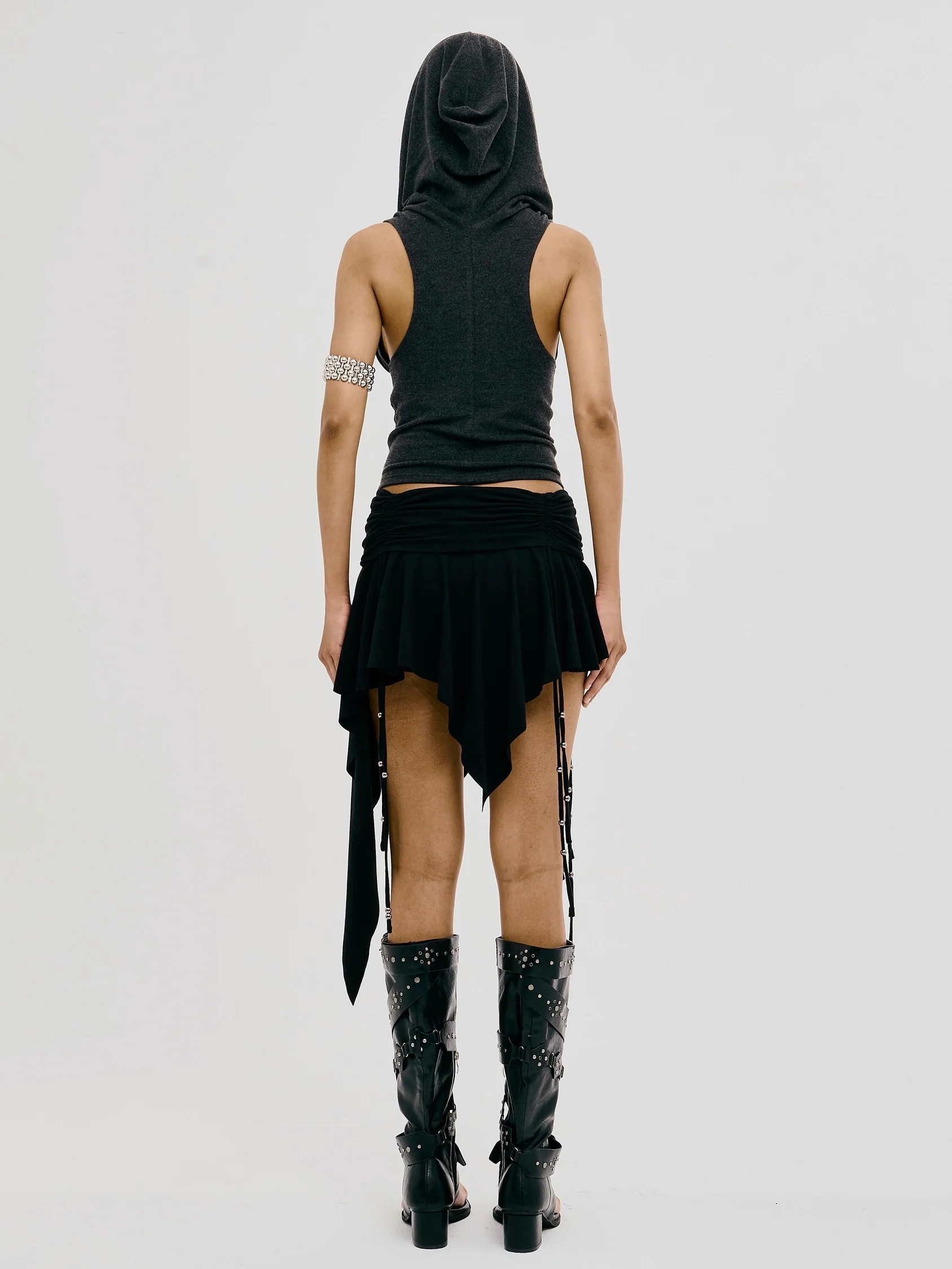 REVERENT SKORT BLACK - Image 3